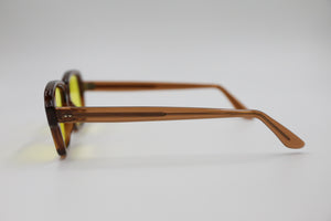 Signature 80s Sunglasses / Yellow