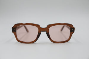 Signature 80s Sunglasses / Pink Beige
